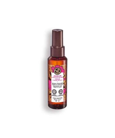 Yves Rocher Argan and Rose Petals Hair and Body Spray Long Lasting Mist Women 100 ml./3.3 fl.oz.