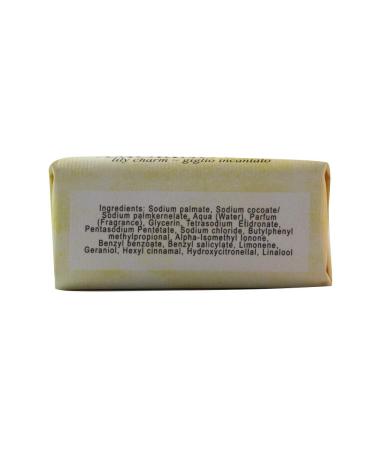 Nesti Dante Amorino Soap - Lily Charm 150g | Luxurious Italian Handmade Soap for All Skin Types | Shop Internationally - Buy Online on SooperMarket.com
