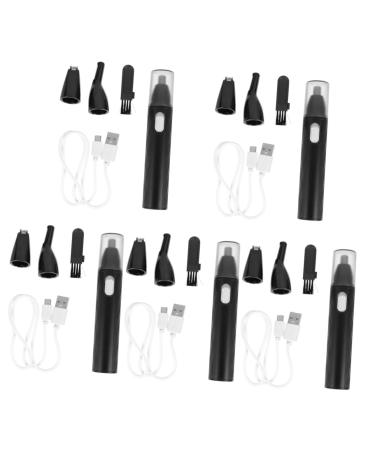 balacoo 5 Sets Nose Hair Trimmer Shavers for Men Face Shaver Nose Trimmer Hair Remover Tool Mens Razors Portable Electric Shaver Power Tools Face Razor Abs Man Electrical Tools Care