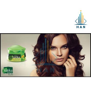 Vatika Naturals Nourish & Protect Styling Hair Cream with Henna Almond & Aloe Vera - 140ml for Healthy Hair | Buy Online Worldwide - Buy Online on SooperMarket.com