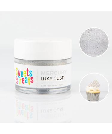 Silver Luster Dust - Edible Cake Decorations, Drink Enhancements, Cupcake Decor, Cake Drip, Paint & Food Coloring - Buy Online on SooperMarket.com