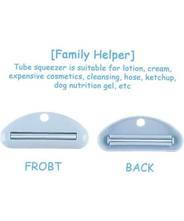 Toothpaste Tube Squeezer Dispenser 4pcs Plastic Toothpaste Clips for Bathroom Squeezers Tool for Toothpaste(Random Color) - Buy Online on SooperMarket.com