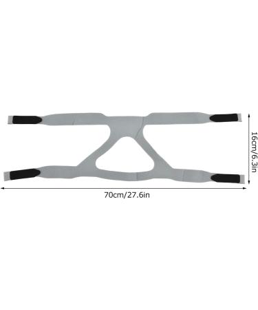 Yosoo Black Anti Snore Headgear Strap - Multifunction Elastic Anti Snoring Solution - Buy Online on SooperMarket.com