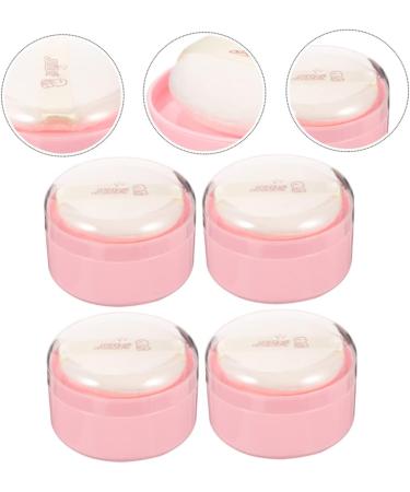 Kisangel Baby Powder 12 Pcs Body Powder Puff Box - Pink Compact Child Synthetic Sponge - Travel-Sized Baby Powder - Buy Online on SooperMarket.com