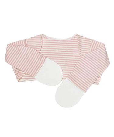 Edenswear Zinc-Infused Mitten Sleeves for Kids with Eczema (24 Months Pink)