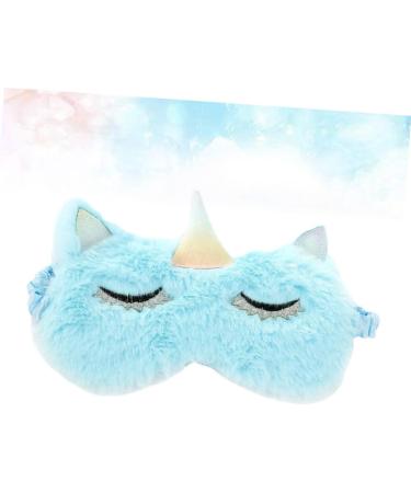 NOLITOY Night Blindfold Sleep Mask | Comfortable Eye Cover for Better Sleep | Blue | International Shipping Available - Buy Online on SooperMarket.com