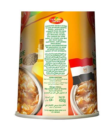 California Garden Peeled Fava Egyptian Recipe (4-Pack) - Authentic Middle Eastern Cuisine - Buy Online on SooperMarket.com