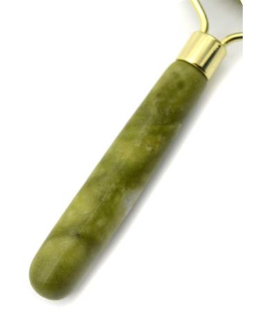 100% Natural Jade Roller for Anti-Aging & Wrinkle Reduction | Facial Skin Massager for Beauty Slimming & Firming - Saitama - Buy Online on SooperMarket.com