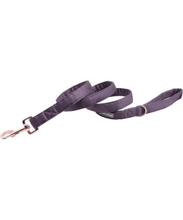 Lionet Paws Dog Leash - Premium Silk Leash for Small Medium & Large Dogs | Matching Collars in Purple for Boys & Girls - Durable & Stylish (Pack of 1) - Buy Online on SooperMarket.com