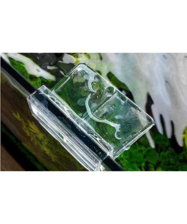 2Pcs Universal Glass Cover Clips for Fish Tanks - 6mm/8mm/10mm Sizes - Acrylic Holders for Rimless Aquariums - Buy Online on SooperMarket.com