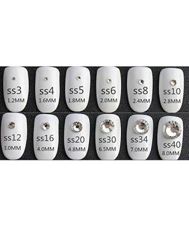 Jollin SS40 Hotfix Rhinestones - 144PCS Flat Back Glass Crystals for Adhesive Application | Premium Quality Decor - Buy Online on SooperMarket.com