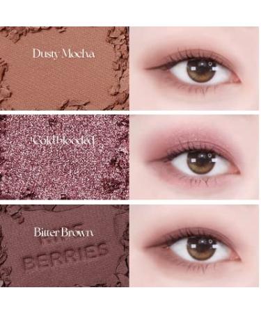 HOLIKA HOLIKA My Fave Vibe Eye Palette 02 Ripe Berries - 12 Berry Shades | Matte Shimmer Glitter Eye Shadow - Korea Beauty & Kbeauty - Buy Online on SooperMarket.com