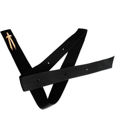 Hill Leather Co. Double Ply Black Nylon Cinch Strap & Off Billet Saddle Set - Buy Online on SooperMarket.com
