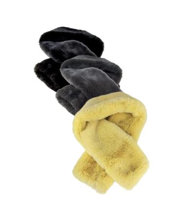 Cameo Equine Girth Sleeve - Supersoft Synthetic Lambswool for Focused Training Brown 40 Inch