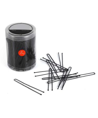 U-shaped hairpin 300 pieces hair braids bridal salon grip hair clip barrette (#6)