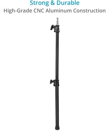 PROAIM 2-Stage Support Pole for Camera Sliders | Prevent Flex & Wobble | Telescopic with Easy Locking Knobs | Non-Slip Rubber Foot | Up to 40kg/90lb Payload - Buy Online on SooperMarket.com