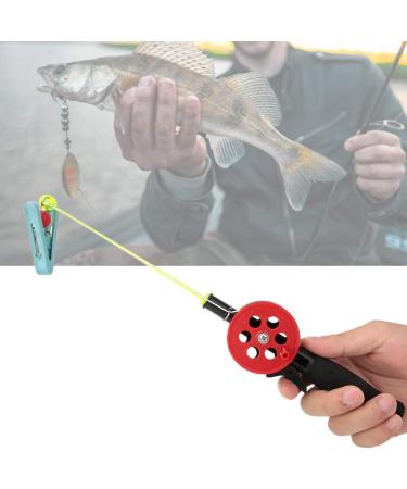 Dilwe Kids Fishing Rod - 2 Pack ABS Crab Ice Fishing Rods 4.5M with Nylon Line & Shrimp Clamp - International Shipping Available - Buy Online on SooperMarket.com