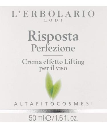 LErbolario Risposta Perfection Lifting Effect Face Cream for Women - 1.6 oz | Anti-Aging & Firming Skincare - Buy Online on SooperMarket.com