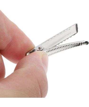 Fityle 50 Silver Crocodile Alligator Bow Blank Metal Hair Clip Teeth Prong Pinch Small Medium Lot Silver Crocodile Alligator Bow Blank Hair Clips Pins - Silver 6x45mm - Buy Online on SooperMarket.com