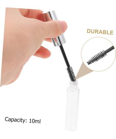 8pcs Mascara Empty Tube Lash Tech Supplies Must Haves Women Lash Tubes Miss Gold and Silver Mini - Buy Online on SooperMarket.com