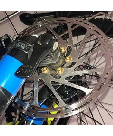 Corki Titanium Bike Screw M5 x 10mm Disc Brake Rotor Bolts Nuts - Colorful Torx T25 Head - Buy Online on SooperMarket.com