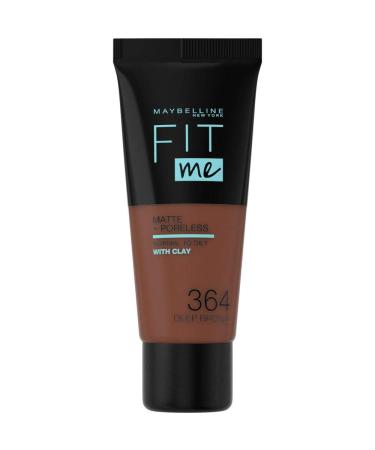 Maybelline New York Fit me! Matte & Poreless Make-up No. 364 Deep Bronze 30 ml Fully covered 30 ml (1 pack) Deep Bronze