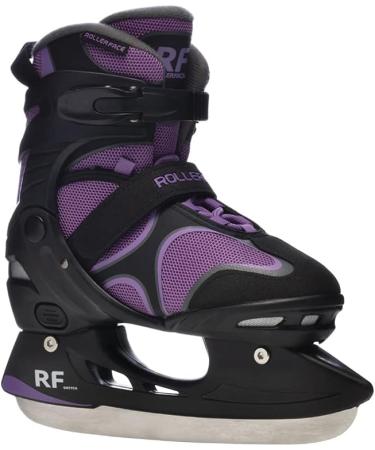 Rollerface Switch 3-in-1  Sport  Outdoor and Recreation Inline Skate  Roller Skate  and Ice Skate. (Adjustable up to 3 Sizes) Purple Large: US Women's 8 - 10 - Buy Online on SooperMarket.com