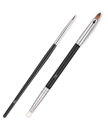 Fine Point Eyeliner Brushes, Eye Makeup Gel Eye liner Brush, Eye Eyeshadow Brush, Concealer Brush Under Eye Makeup Brush Set