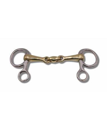AMKA Baucher bit double broken Argentan 16 mm Baucher bridle