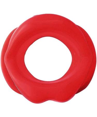 Lip Massager Silicone Lip Exerciser Facial Muscle Tightener Face Lift Mouth Stretcher Trainer Red - Buy Online on SooperMarket.com