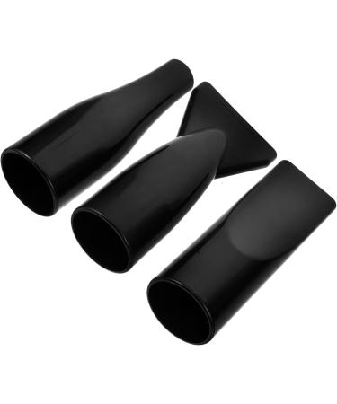 Angoily 15 Pcs Pet Water Blower Hairdryer Diffuser Accessories Hair Styling Nozzle Hair Dryer Front Nozzle Hair Dryer Attachment for Blow Dryer Blow Dryer Nozzle Modeling Abs Round Mouth 12.00X6.10X4.00CMx5pcs Blackx5pcs - Buy Online on SooperMarket.com