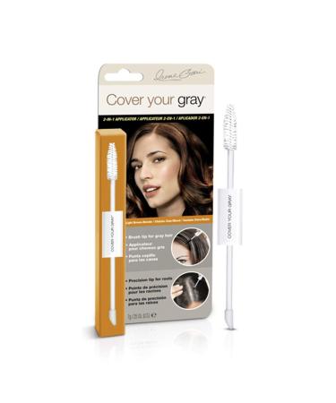Cover Your Gray 2-in-1 Touch-Up Wand Light Brown Light Brown/Blonde