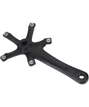 Keenso 170mm Bike Crank Arms - Universal Aluminium Alloy Single Crankset - for Mountain and Road Bikes - Black - Buy Online on SooperMarket.com