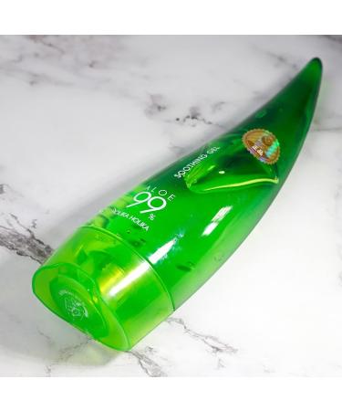 Holika Holika Aloe 99% Soothing Gel - 8.45 fl oz (250 ml) | Moisturizing & Refreshing Skin Care - Buy Online on SooperMarket.com