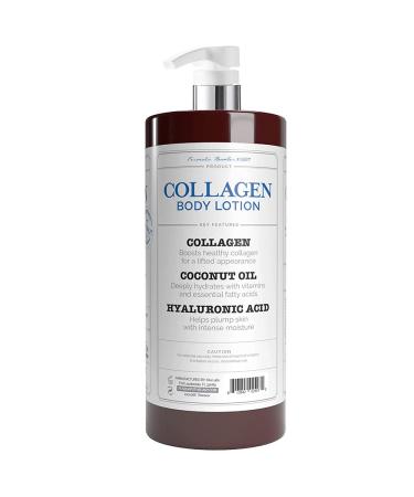 Rosen Apothecary Firming Collagen Body Lotion with Coconut Oil - 32 fl oz - Hydrating and Tightening Formula for Firmer, Hydrated Skin - Buy Online on SooperMarket.com