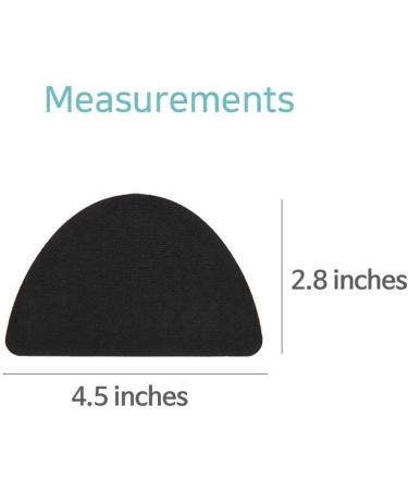 Shoe Toebox Blowout Prevention Patch - Black | Toebox Toeburst Insert - Buy Online on SooperMarket.com