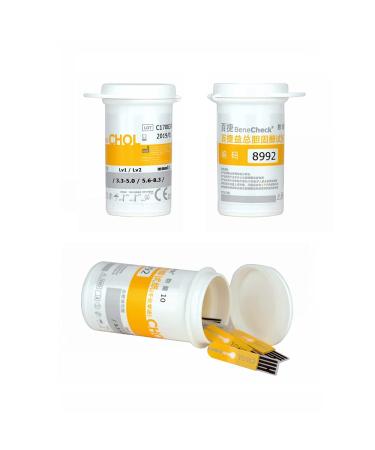 10 pcs CHOL Cholesterol Test Strips for BKM13-1 Multif-Monitoring Cholesterol Test Meter - Buy Online on SooperMarket.com