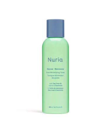 Nuria - Rescue Skin Toner for Face Pore Minimizer Tea Tree Toner with Pure Witch Hazel Extract Horsetail and Rosemary 180mL/6.1 fl oz