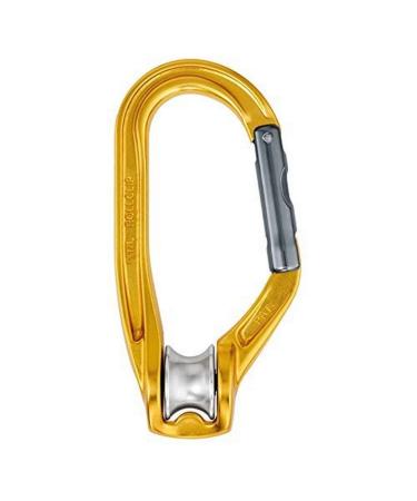 Petzl P74 Pulley Carabiner with Gate Opening On Side