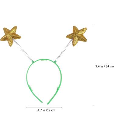 Lurrose 8pcs Martian Head Boppers Alien Antenna Star Headband Novelty Headbands - Yellow - Buy Online on SooperMarket.com