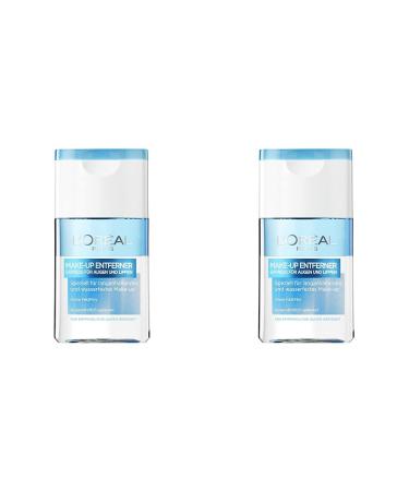L'Or al Paris make-up remover facial cleaning especially for long-lasting and waterproof eye and lips make-up suitable for sensitive eyes 1 x 125ml (pack with 2)