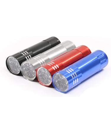 OSALADI 9 Uv Flashlight Mini Uv Nail Lamp Portabel Torch Mini Uv Touch Uv Led Flashlight Money Detector Light Mini for Nails Glow in Dark Flashlights Led Nail Lamp Portable Jewelry - Buy Online on SooperMarket.com