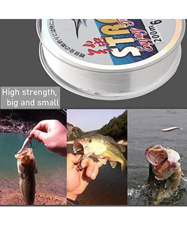 Buy 0.4mm Strong Transparent Nylon Fishing Line - 200m Monofilament for Sea Fishing | International Shipping Available - Buy Online on SooperMarket.com