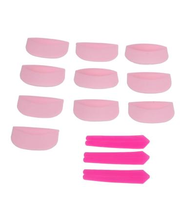 Eyelash Perm Curler Makeup Tools Flexible Lash Perm Ribbon Pads Easy to Clean Elastic for Salon Use (Narootec3fnsgeybr-11)