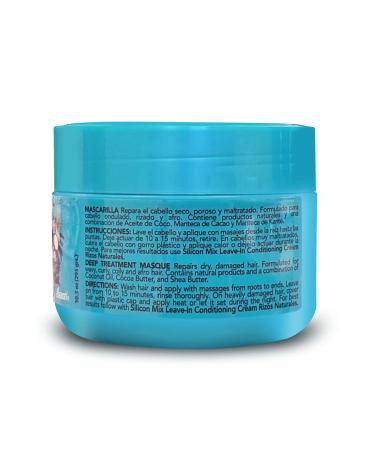Silicon Mix Rizos Natural Hair Mask 225g - Intensive Moisturizing Mask for Curly, Frizzy & Wavy Hair - Buy Online on SooperMarket.com