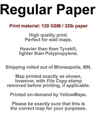 Forreston TX Topo Map - 1:24000 Scale, 7.5 x 7.5 Minute, Historical 1961, Updated 1979 - 27 x 23 in Regular Paper - Buy Online on SooperMarket.com