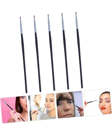 Mikinona 5pcs Fine Eyeliner Brush Lip Makeup Brush Gel Eyeliner Brush Makeup Lipstick Applicator Gels Fiber - Buy Online on SooperMarket.com