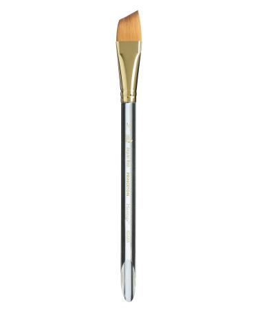 Princeton Heritage, Series 4050, Synthetic Sable Paint Brush for Watercolor, Angle Wash, 3/4 Inch