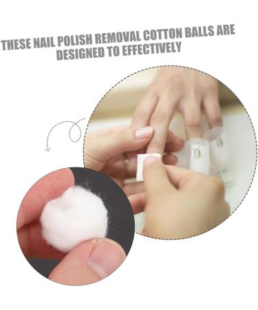 Gogogmee 3 Manicure Tools Algodones Para Desmaquillar Gel Nail Polish Remover Lint Nail Wipes Nail Remover Tool Nail Polish Removal Tool Nail Cleaning Tool Cotton White - Buy Online on SooperMarket.com