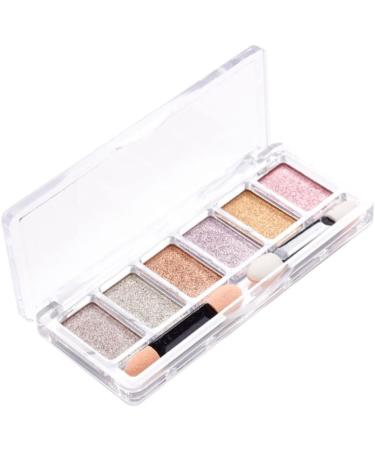 Nail Mirror Powder 6 Colours Manicure Chrome Glitter Pigment with Eyeshadow Sticks Golden nail chrome powder PINK - Buy Online on SooperMarket.com